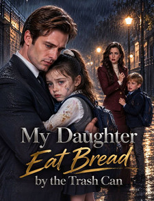 My Daughter Eat Bread by the Trash Can